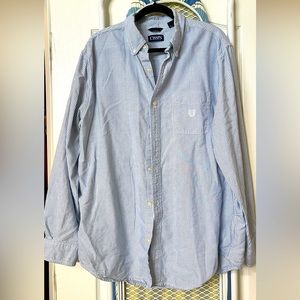 Chaps button down long sleeve shirt.